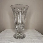 Vintage Waterford Crystal 14.5” tall Balmoral Vase see Description