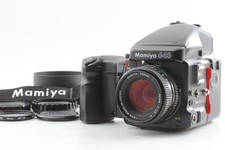     MINT w/Hood  Mamiya 645 Pro TL AE Finder C 80mm f2.8 N 120 filmback JAPAN