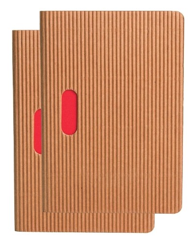 Бумажные бланки Натуральные / Natural (набор из двух) для заметок на подкладке в формате B7 (мягкая обложка) (ИМПОРТ из Великобритании)