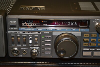 Kenwood TS-430V with PS-21 HF HAM radio transceiver | eBay