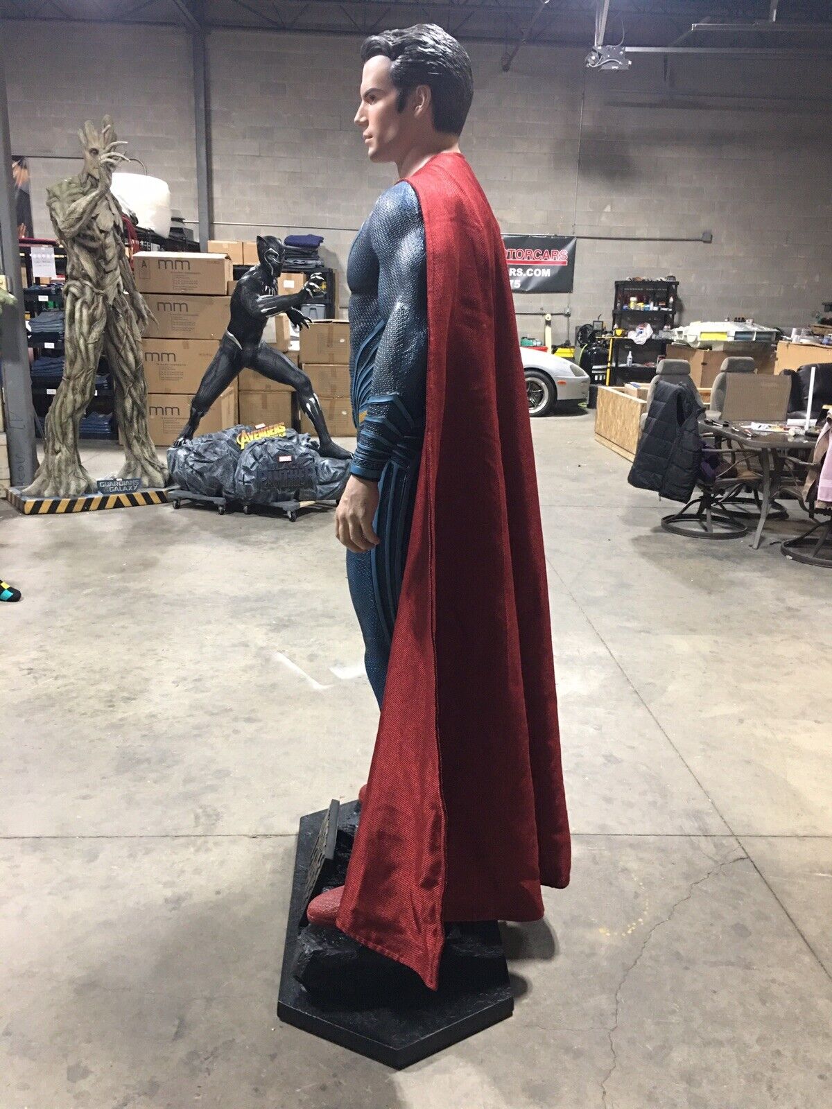 Life Size Justice League Superman Statue 1:1 Henry Cavill Full Size Prop