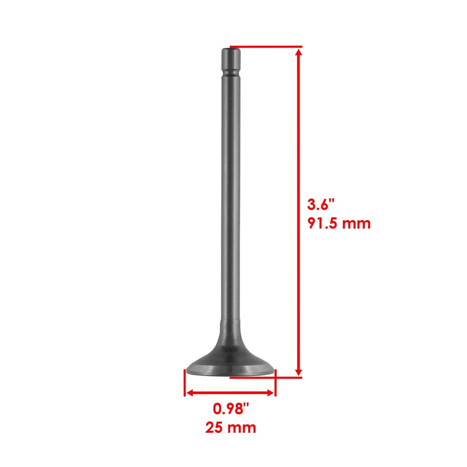 Exhaust Valve Kit for Honda XL125S 1979 1980 1981 1982 1984 / 14721-437-000 - Imagem 2 de 4