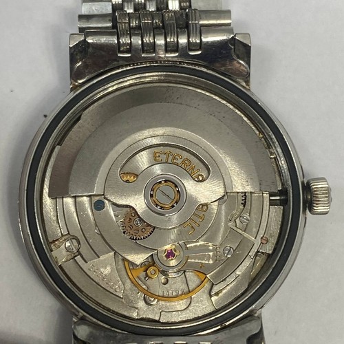 VINTAGE ETERNA MATIC 1000 AUTOMATIC MOVEMENT CAL 1479K 35MM ORIGINAL BRACELET - Picture 17 of 19