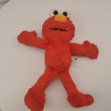 Sesame Street Elmo Plush 2013 9" Stuffed Animal Toy Red Big Eyes Soft mini