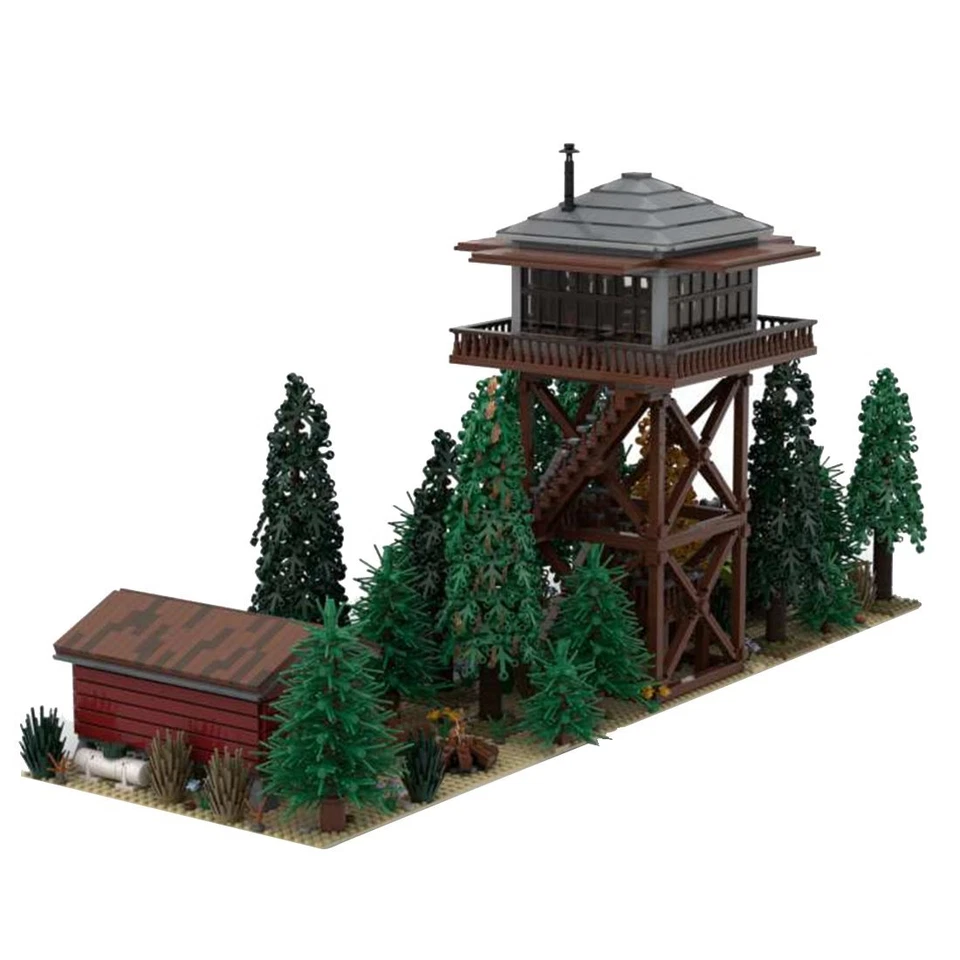 MOC-81201 Fire Observation Tower 3957 Pieces Good Quality and Brand New - Image 4 of 4