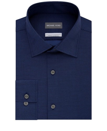 michael strahan modern fit spread collar dress shirt Sophie Navy V-Neck Crepe Mini Dress 14 / Navy