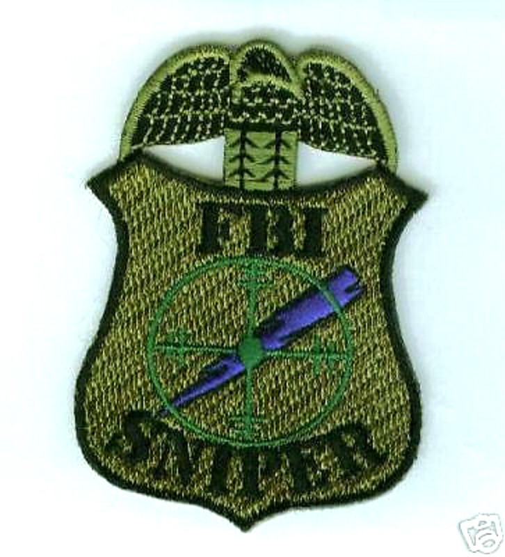 FBI FEDERAL BUREAU OF INVESTIGATION SNIPER OD SWAT FBI