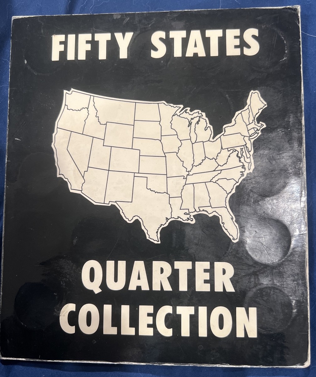 Fifty States Quarter Collection Full Album of all 50 coins Fifty States Quarter Collection Full Album of all 50 coins