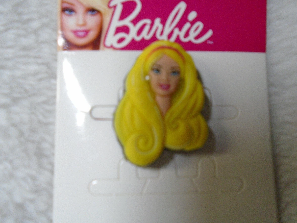 Rare! BARBIE DOLL FACE! SHOE CHARM (Jibbitz) Fits Crocs!