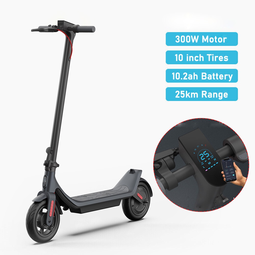 Megawheels 300W Folding Electric Scooter Adult Kick E-scooter Safe Urban Commute