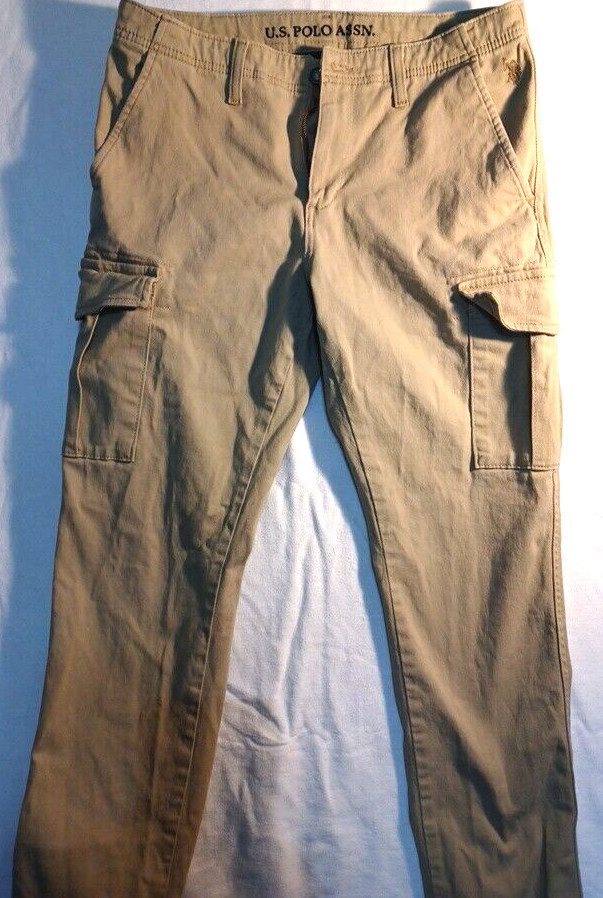 US POLO ASSN Active Stretch W32 L32 Kakhi Denim Pant