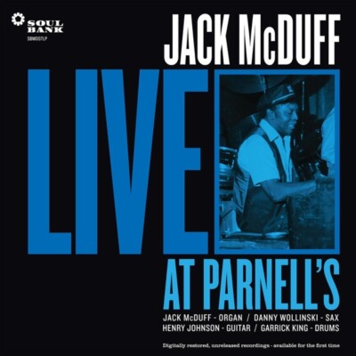 JACK MCDUFF - LIVE AT PARNELL'S  2 CD NEW