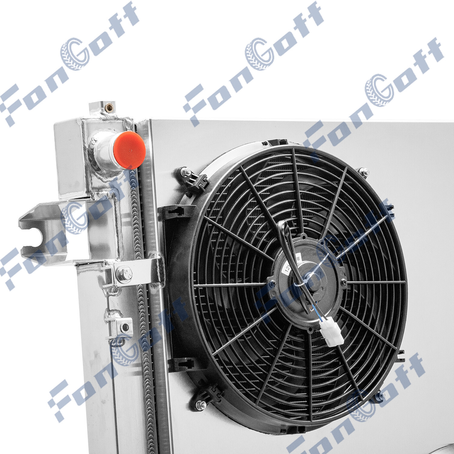 3 Row Radiator&Shroud Fan For 2010-2012 Dodge Ram 2500 3500 4500 6.7L L6 Diesel thumbnail 6