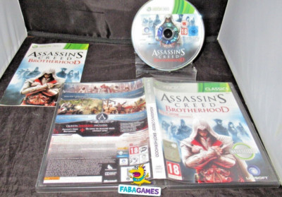 Assassin's Creed BrotherHood Xbox 360 Complet PAL FR Assassins Brother