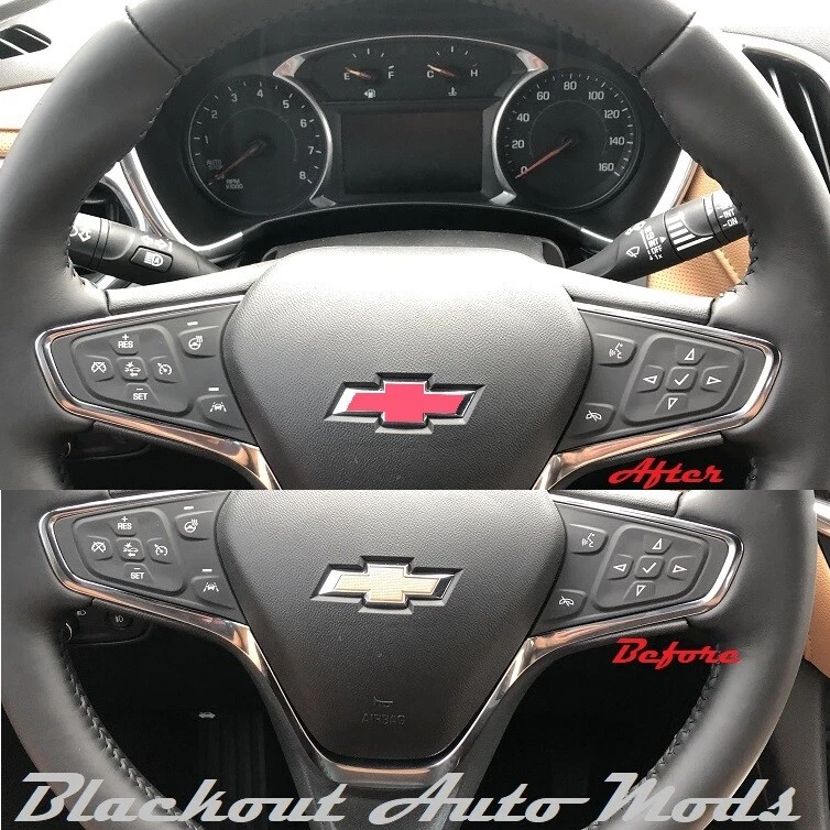 Chevy bowtie steering wheel cover deals