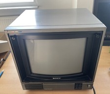 Sony PVM-1371QE 13 Inch Trinitron CRT Monitor Retro Gaming PAL RGB RCA