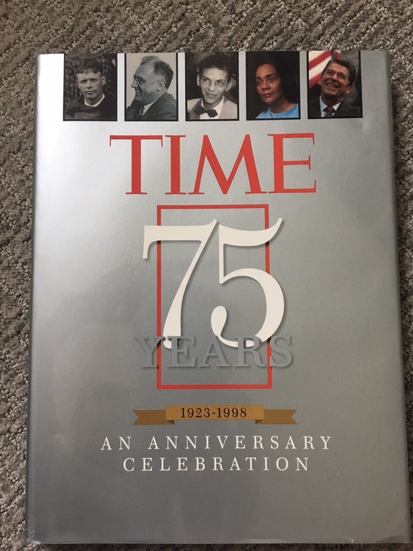 Time Magazine 75 Years Anniversary Album Magazine