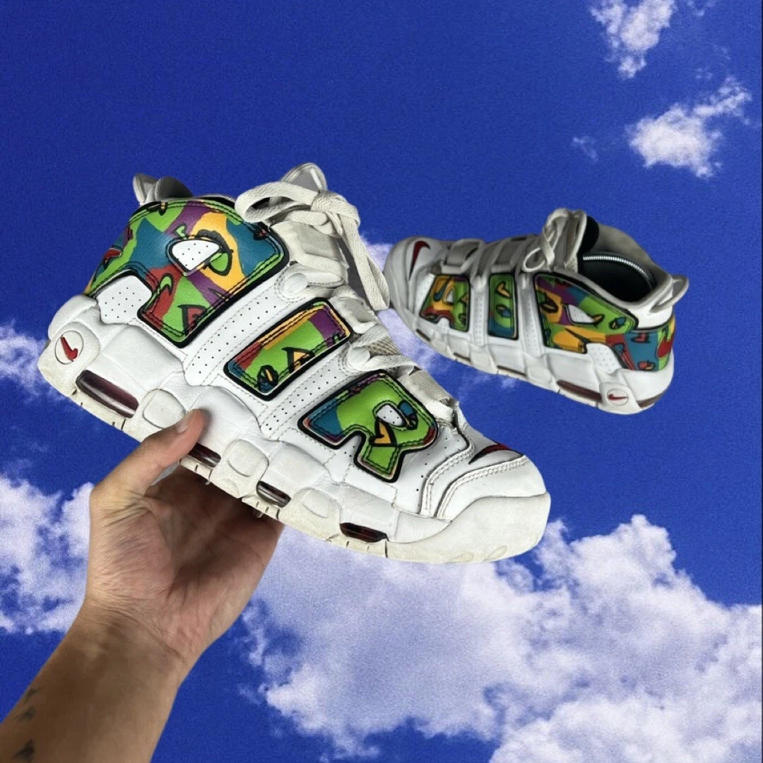 Size 10 - Nike Air More Uptempo Peace, Love, Basketball 2021