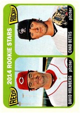 2014 Topps Heritage #273 David Holmberg / Chad Bettis - RC FREE SHIPPING!