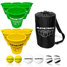 BucketBall - Team Color Edition - Combo Pack (Green/Yellow)