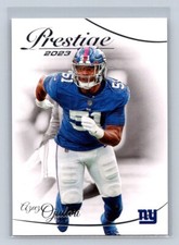 2023 Prestige #215 Azeez Ojulari New York Giants