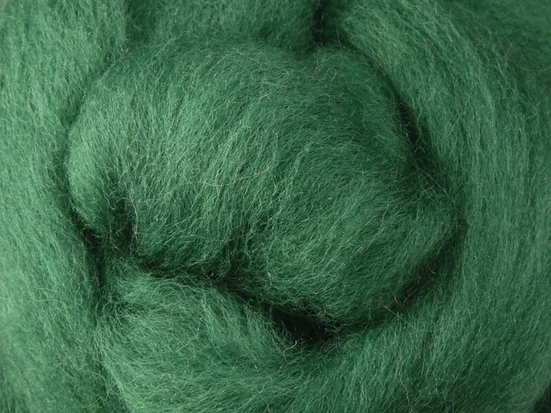 Astilla Ashford Corriedale, lana itinerante para spinning y fieltro, verdes Foto 4 de 4