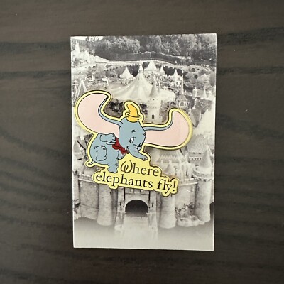Where Dreams Come True Collection Dumbo ''Where elephants fly!'' Disney Pin #52806