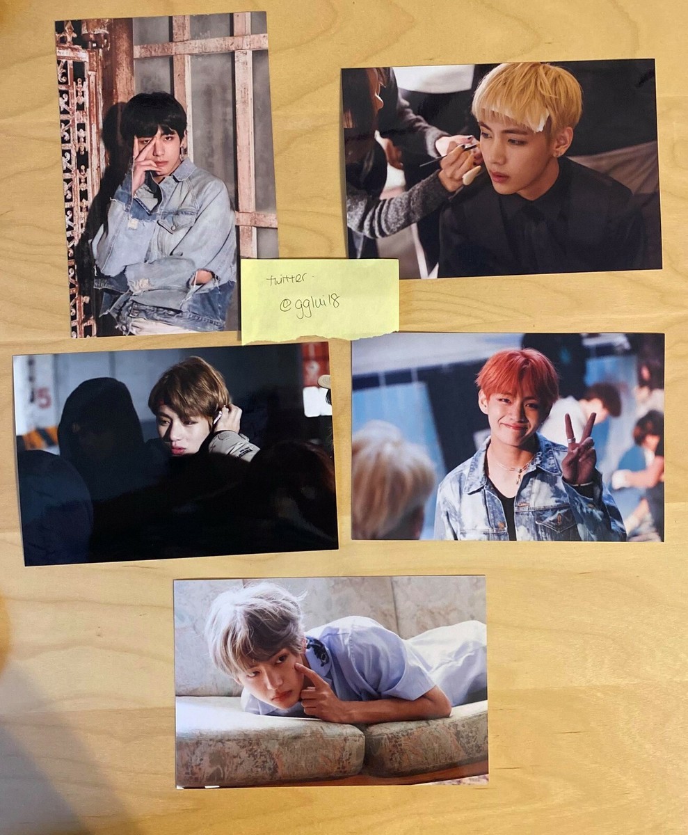 BTS Exhibition 24/7=Serendipity (오,늘) Taehyung V Live photo