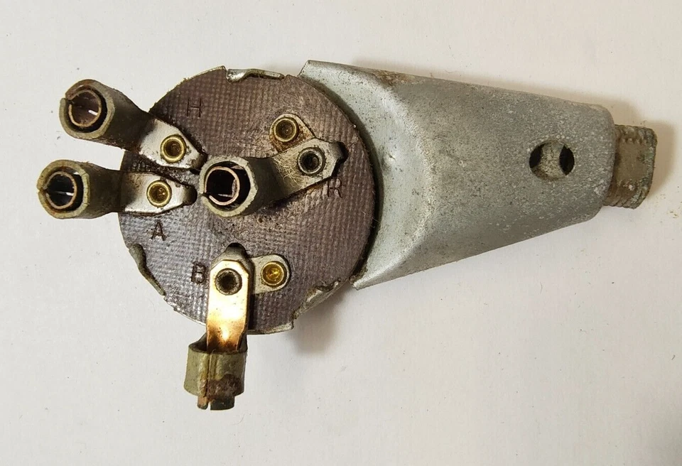 Interruptor de lámpara de luz de cabeza Plymouth DeSoto 1935 Dodge Chrysler Airstream NOS 635451. Foto 3 de 4