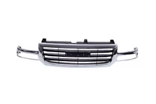 Chrome Grille For 03 04 05 06 07 GMC Sierra 1500 2003 Sierra 1500 HD 19130791