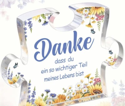 Decko,Geschenk,Danke 