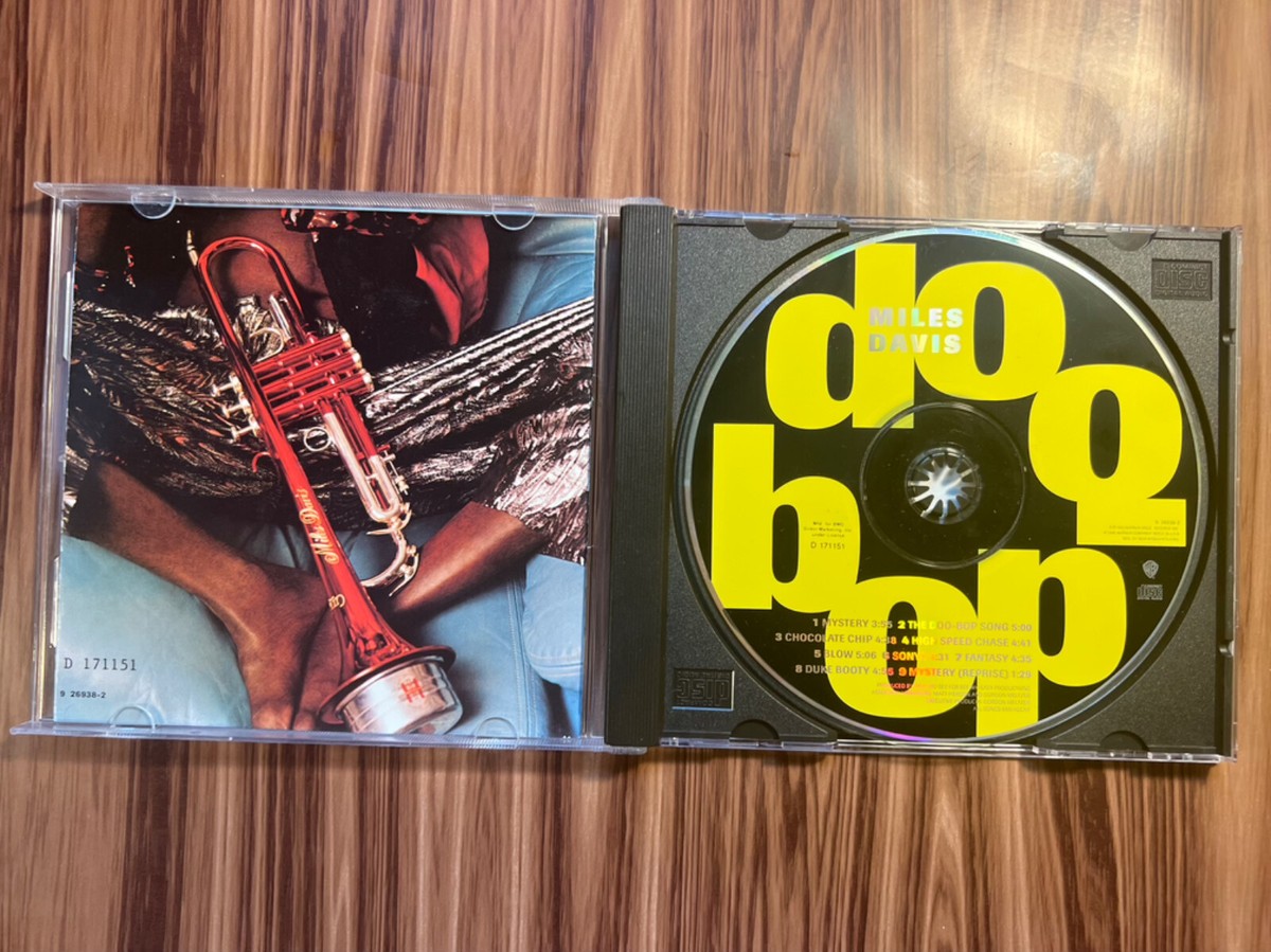 Miles Davis Doo-Bop CD 1992 Album Jazz Hip-Hop R&B Soul Warner