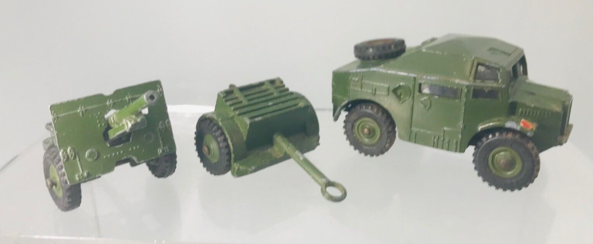 DINKY TOYS 1/43 REMORQUE TRAILER 25 PR GUN Réf : 687
