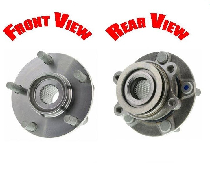 Front Wheel Hub Bearings Pair – Fits Nissan Rogue Select/Sentra 07-12 & Rogue 08-13, Direct OE Replacement