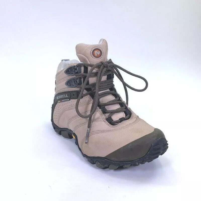 merrell chameleon ii hiking trekking mid top lace up boots