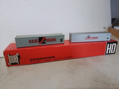 JOUEF HO. REF 2633. 2 CONTAINER SEALAND UND MITSUI OSK LINES.  IN BOX