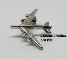 Vintage Genuine Boeing B-52 B52 Stratofortress USAF Bomber Airplane Aircraft Pin