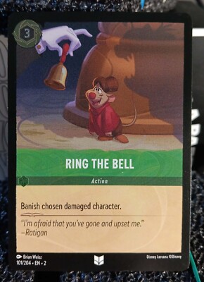 Ring The Bell Foil 101/204 Disney Lorcana: Rise of the Floodborn