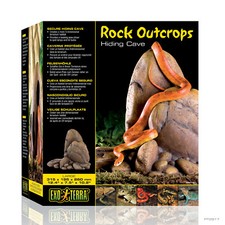 Exo-Terra Rock Outcrops Hiding Cave - Large