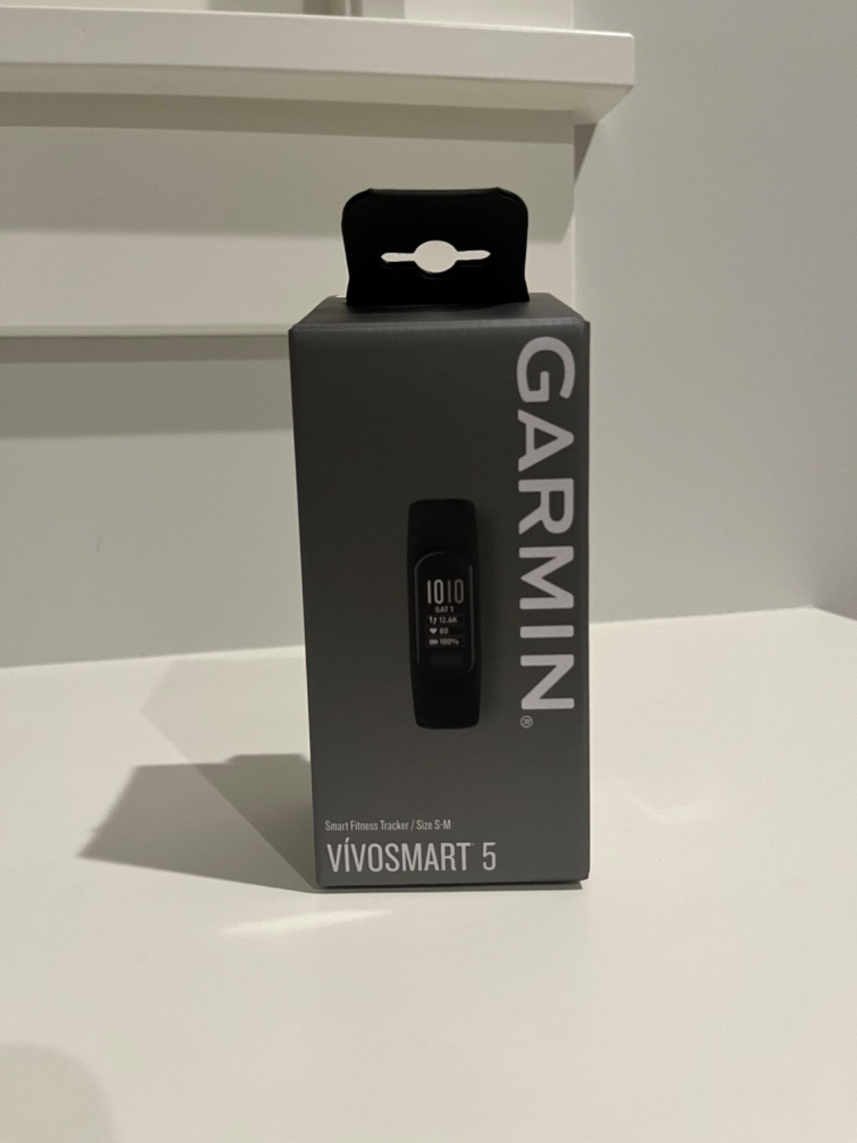 Garmin Vivosmart 5 Black Small/Medium Fitness Smartwatch with Health Tracking-image