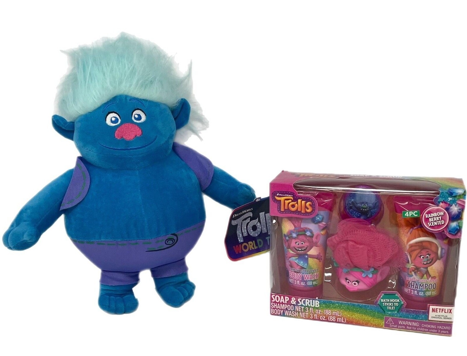 trolls world tour biggie plush