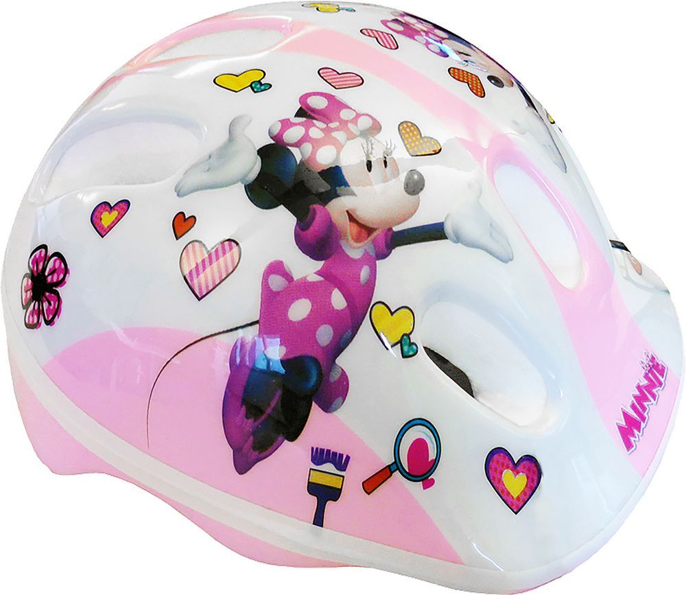 Casco Bebé DISNEY Minnie Mouse Da Bicicleta para Bambina. Tamaño 44-50 CM ( 2-4A