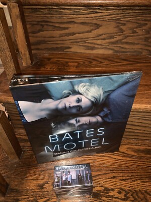 2016 Breygent Bates Motel Season 2 Trading Card Premium 8 HIT Box + Binder/Album