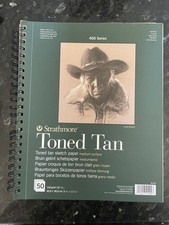 400 Series Sketch Pad, Toned Tan, 9x12 inch, 50 Sheets - Artist Sketchbook fo...