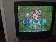 Sharp 27N-S100 27" CRT TV Retro Gaming TV AV RCA Ports S-VIDEO