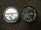 Civil War Group/Lot Dug P ercussion Caps Relics in tin -  Kennesaw Mountain, Ga