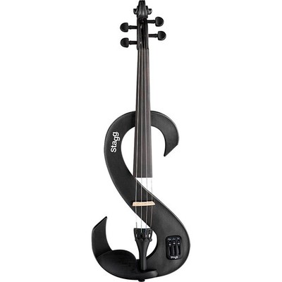Stagg EVN 44 Series Electric Violin Outfit 44 Metallic Black
