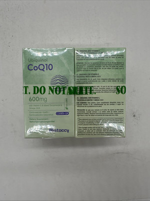 2 Pack CoQ10 600mg Softgels | High Absorption CoQ10 Ubiquinol Supplement