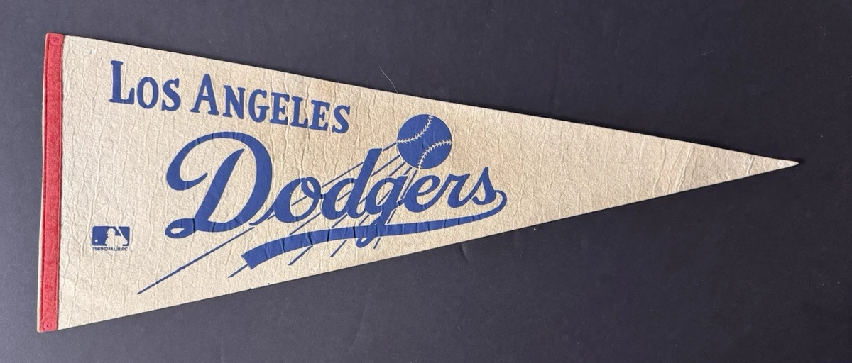 Los Angeles Dodgers Baseball Original Vintage Sports Pennants and