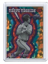 2026 Leaf Metal Ike Irish Draft Dreams Base DB-11 Gold Crystal 1/1